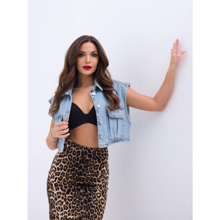 6870 KOT YELEK-MAVİ