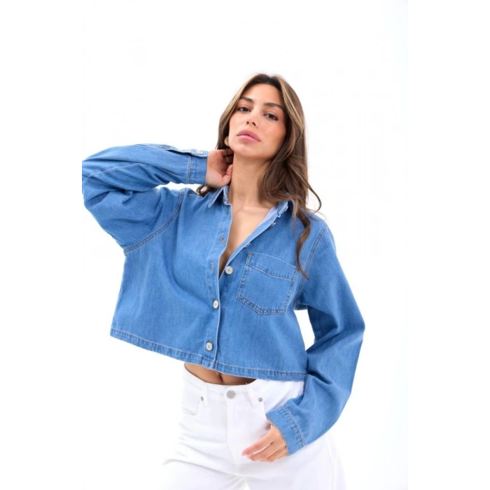 7367 KOT GÖMLEK-MAVİ