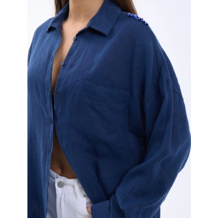 7399 GÖMLEK-LACİVERT