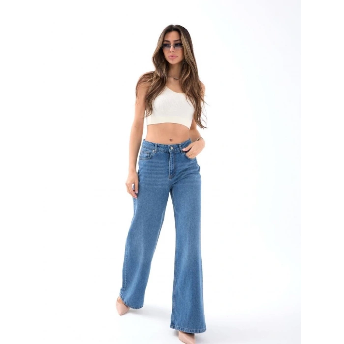 7418 KOT PANTOLON-MAVİ