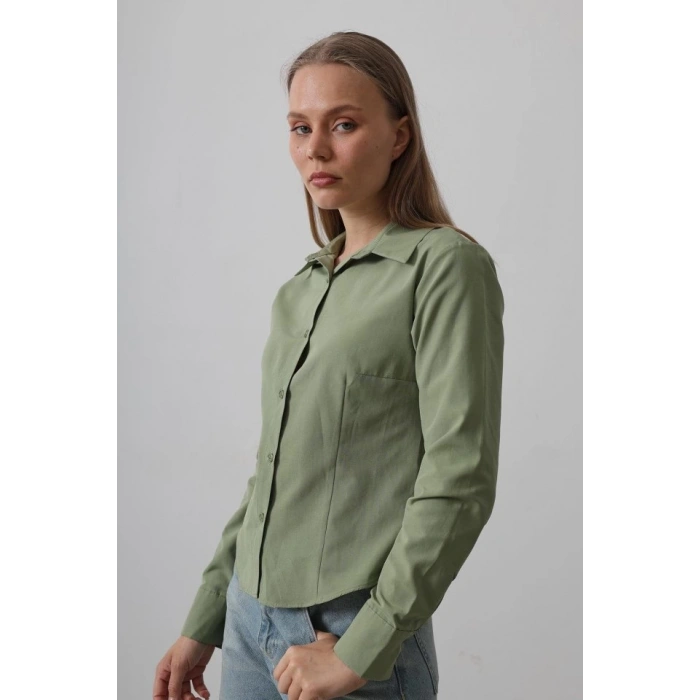 Basic Gömlek - Haki