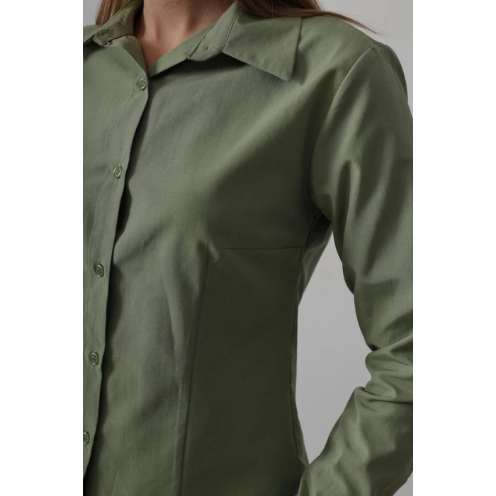 Basic Gömlek - Haki