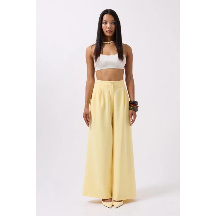 Casual Yüksek Bel Pantolon