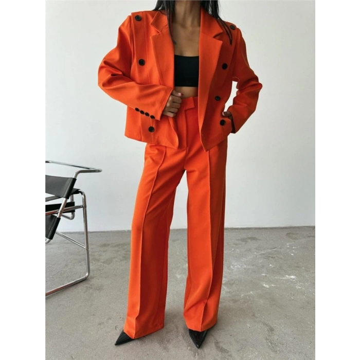 CEKET - PANTOLON TAKIM - Orange