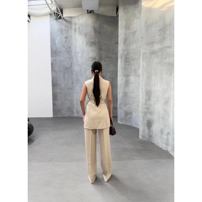 Cura Yelek Pantolon İki̇li̇ Takim