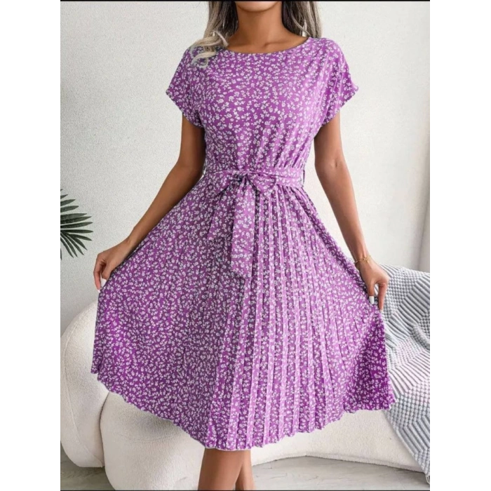 DİJİTAL BASKILI ELBİSE