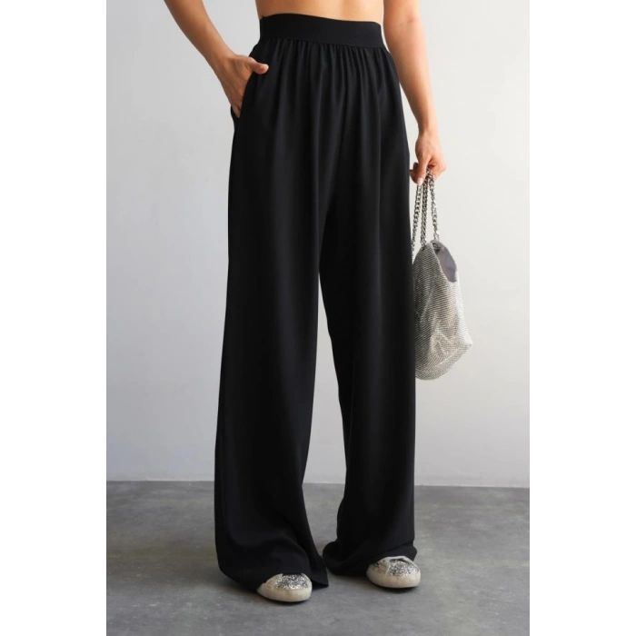 Dokuma Pantolon - Siyah