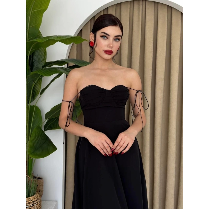 Elia İp Askılı Elbise