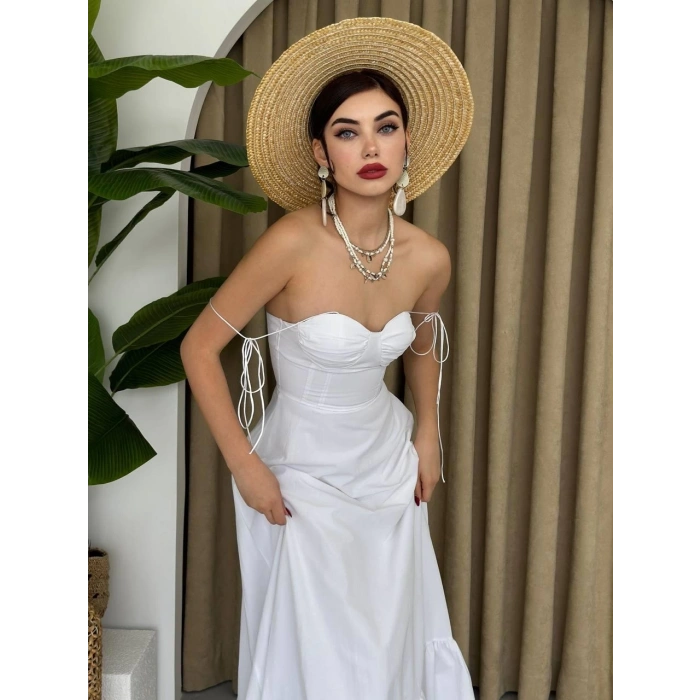 Elia İp Askılı Elbise