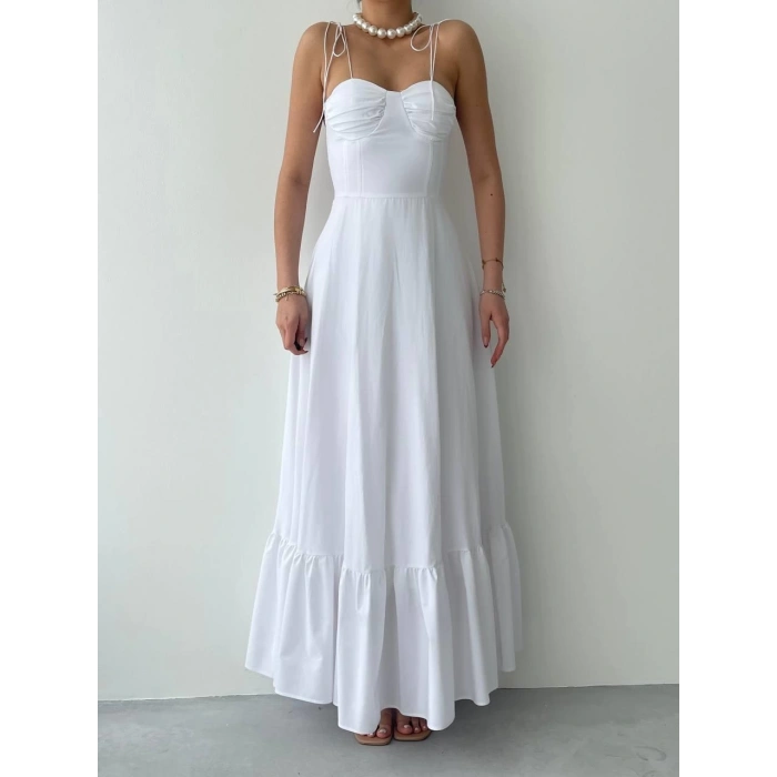 Elia İp Askılı Elbise