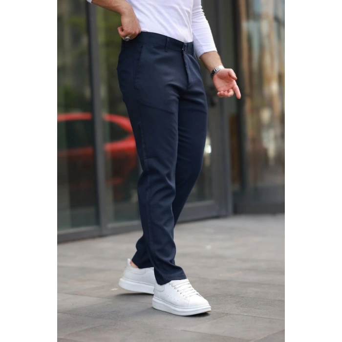 Erkek Dokuma Kumaş Pantolon