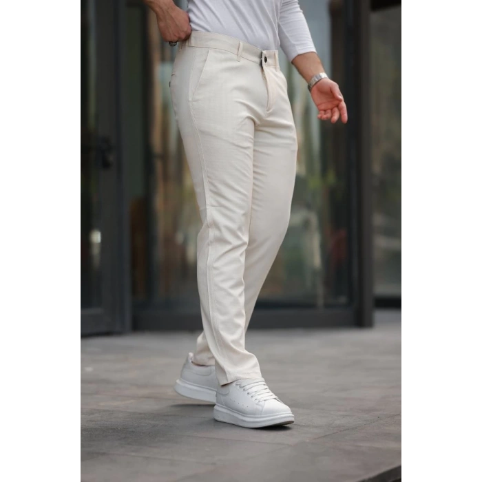 Erkek Dokuma Kumaş Pantolon