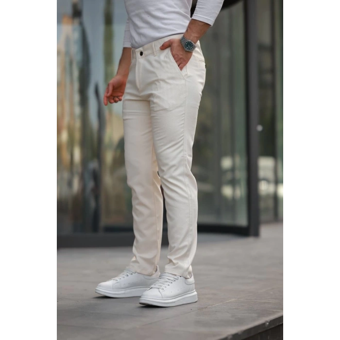 Erkek Dokuma Kumaş Pantolon