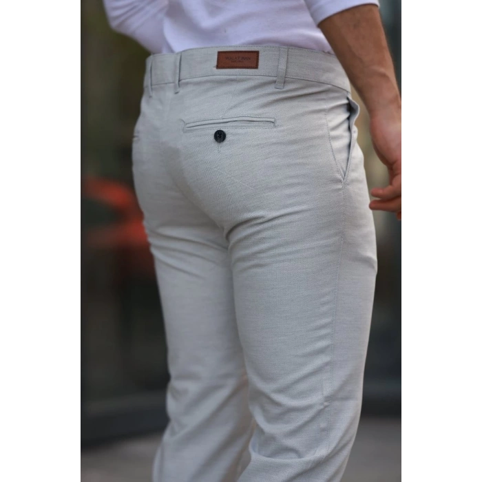 Erkek Dokuma Kumaş Pantolon