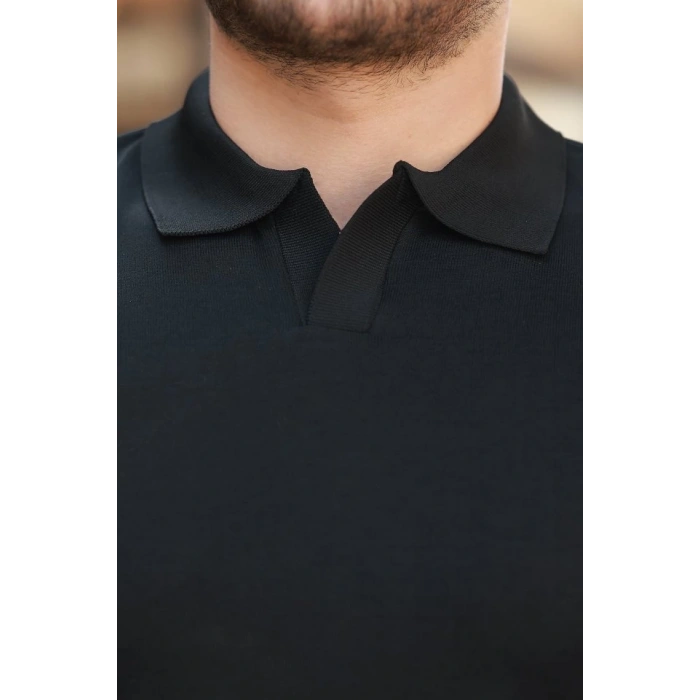 Erkek Hemşire Yaka Kısa Kollu Tişört