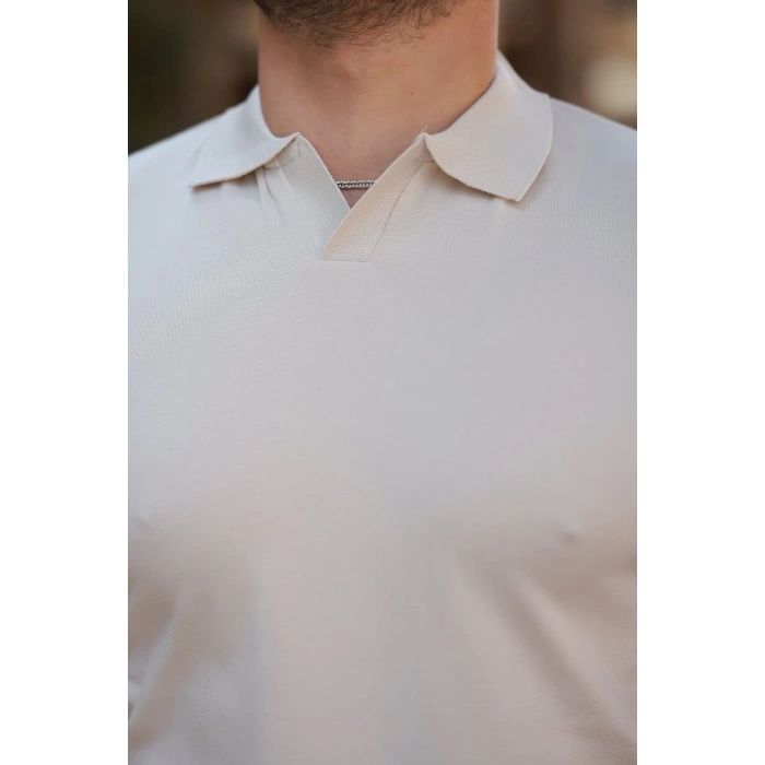 Erkek Hemşire Yaka Kısa Kollu Tişört