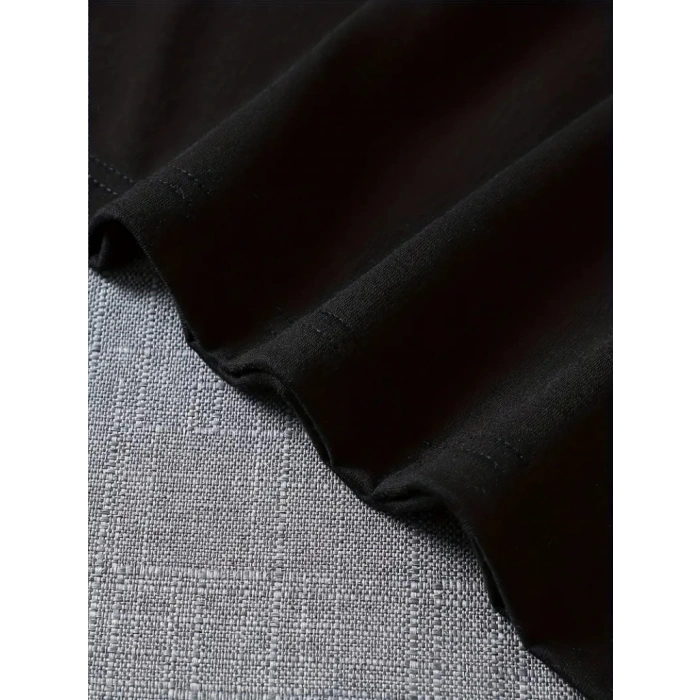 Erkek Kısa Kollu Bisiklet Yaka çok Renkli Viskon Tişört