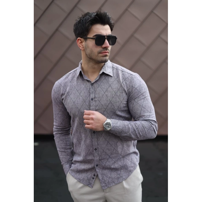 Erkek şamre Kumaş Gömlek