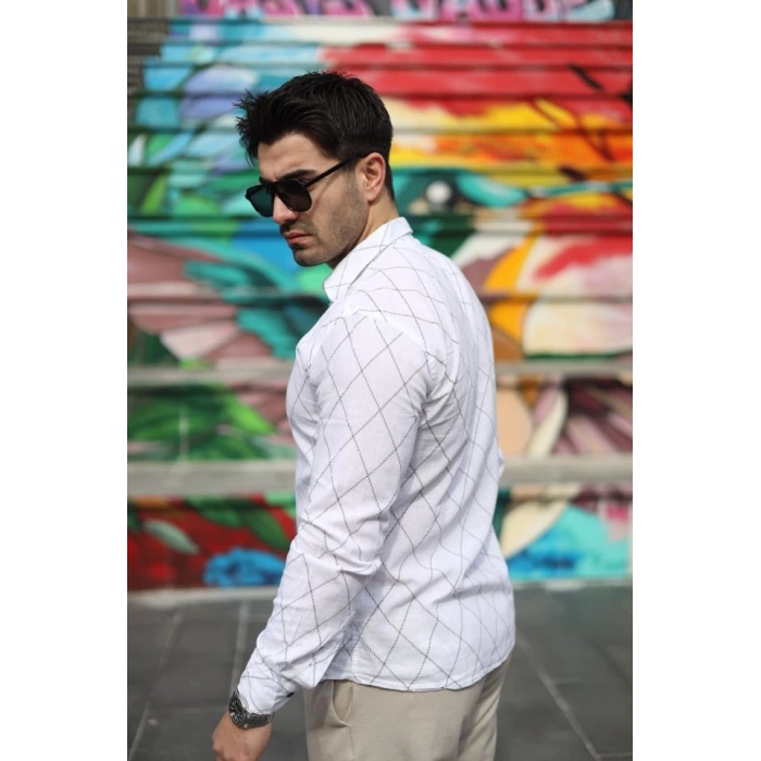 Erkek şamre Kumaş Gömlek