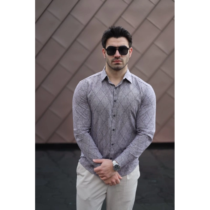 Erkek şamre Kumaş Gömlek