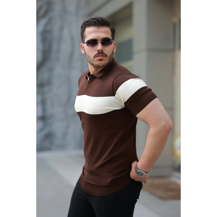 Erkek Yakalı Kısa Kollu Tişört