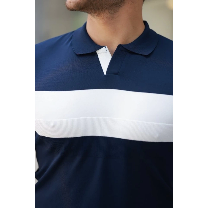 Erkek Yakalı Kısa Kollu Tişört