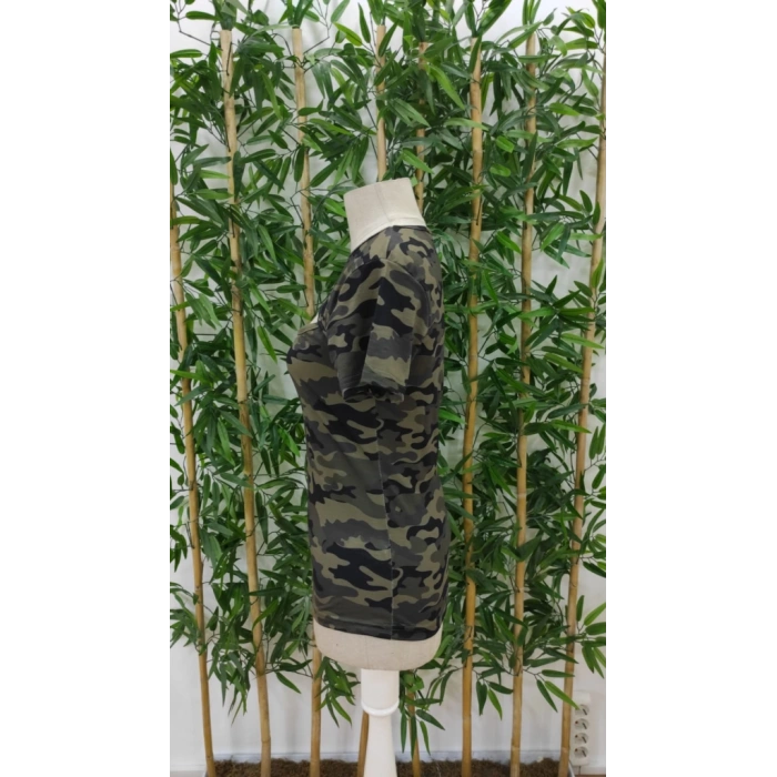 Kadın Kısa Kollu Bisiklet Yaka Dekolteli Süprem Bluz