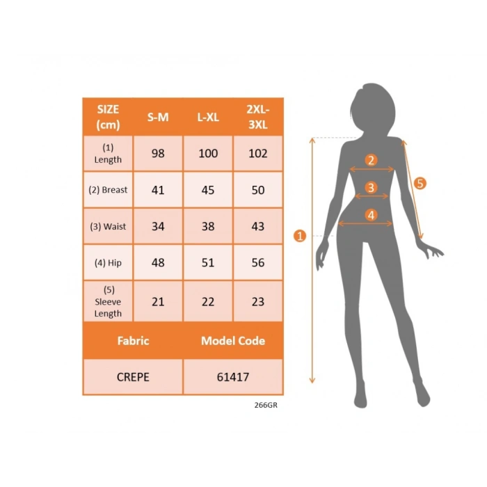 Kadın Kısa Kollu Bisiklet Yaka Yandan Yırtmaçlı Renkli şerit Detay Janjan Krep Elbise