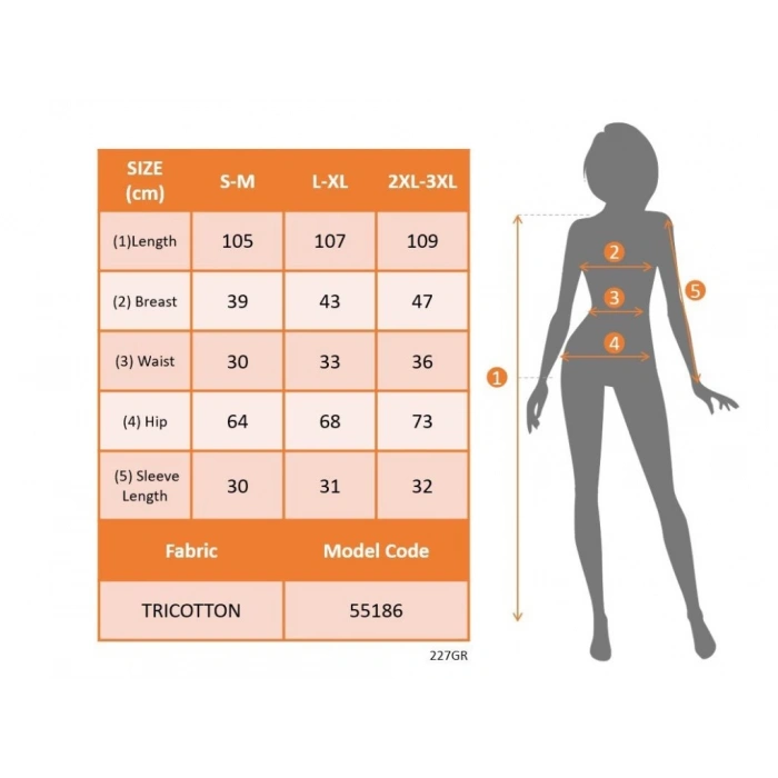 Kadın Kısa Kollu Kare Yakalı Beli Lastikli Kısa Trikoton Elbise