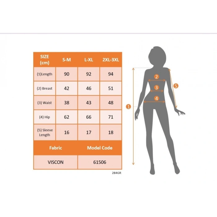 Kadın Kısa Kollu V Yakalı önden Düğmeli çift Renkli Viskon Elbise