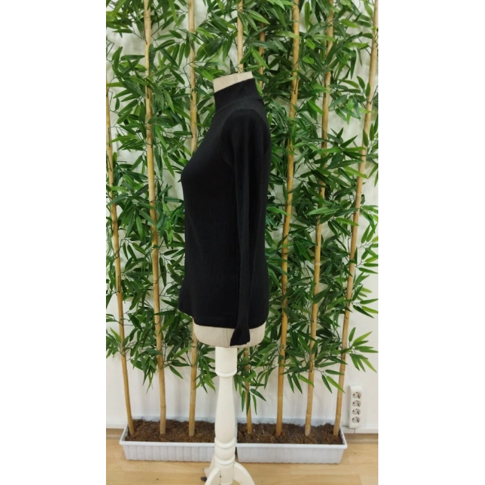 Kadın Uzun Kollu Balıkçı Yaka şardonlu Kaşkorse Bluz