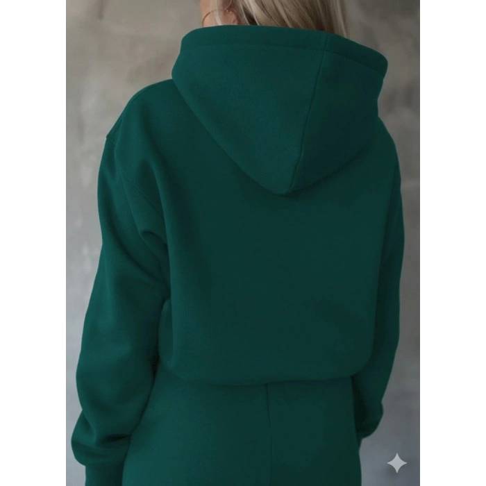 Kadın Uzun Kollu Nope Baskılı Beli Ribanalı Ikili Takım