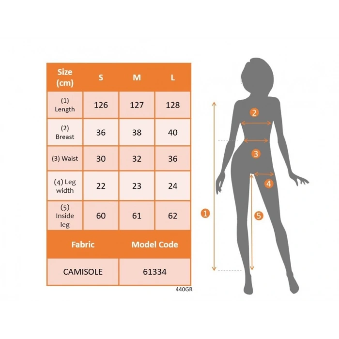 Kadın Uzun Kollu V Yaka Parmak Geçirmeli Detay Kaşkorse Tulum