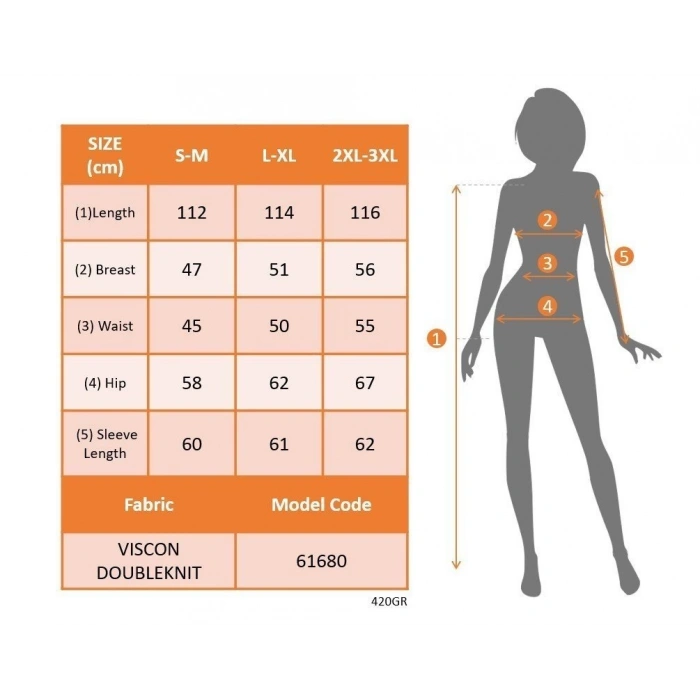Kadın Uzun Kollu Yakalı Midi Viskon Iki Iplik Elbise