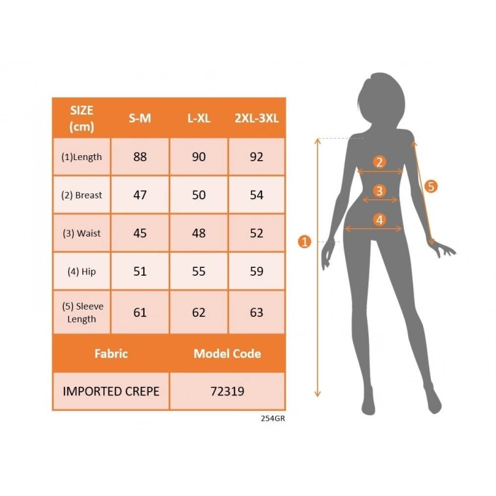 Kadın Uzun Kollu Yuvarlak Yaka Kol Ve Etek Ucu Dantelli Kısa Ithal Krep Elbise