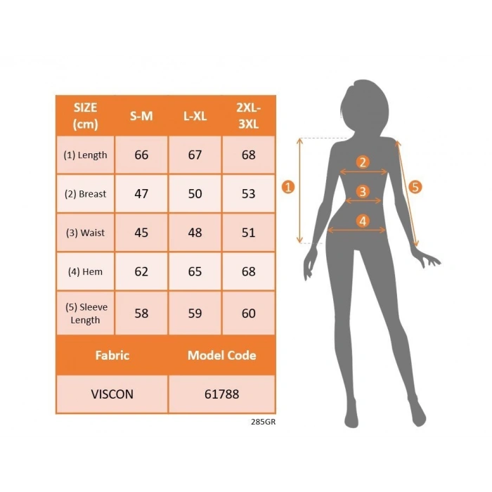 Kadın Uzun Kollu Yuvarlak Yaka Nervürlü Bluz