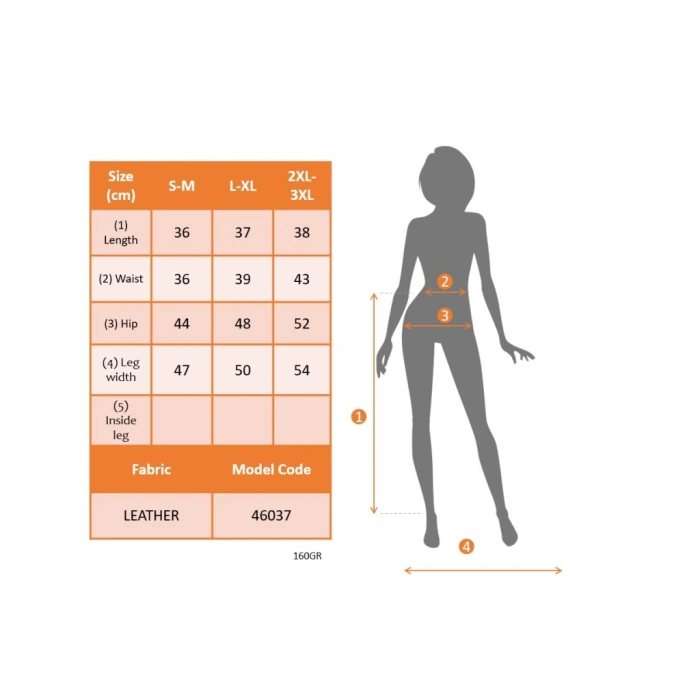 Kadın Yüksek Bel Fermuarlı Mini Deri Etek