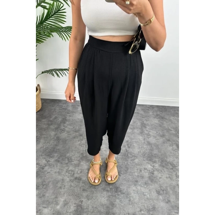 Kadın Yüksek Bel Hürrem Pantolon