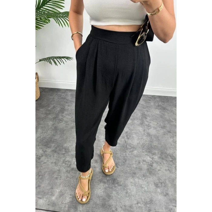 Kadın Yüksek Bel Hürrem Pantolon