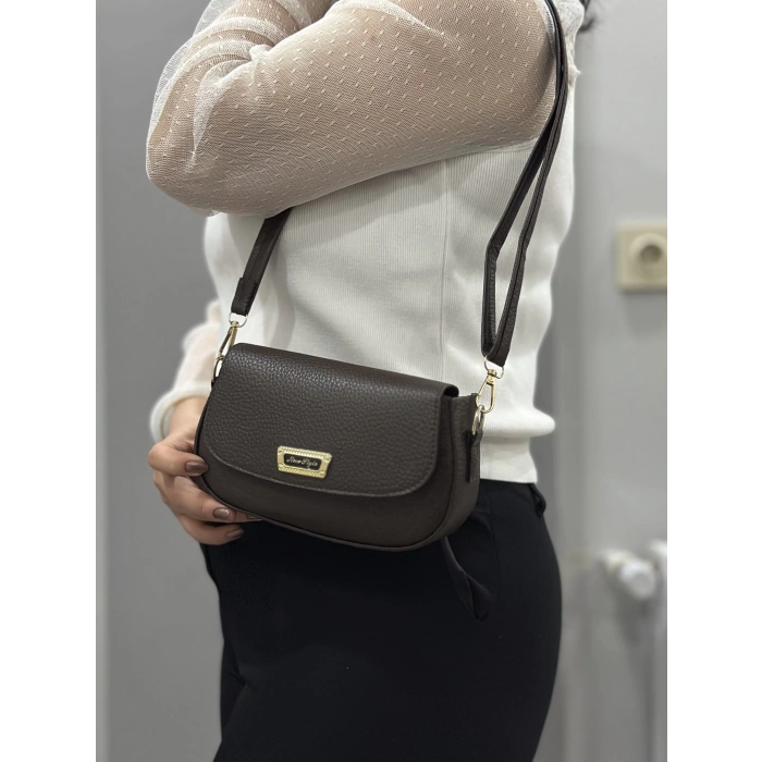 Kahve cilt jessi çanta