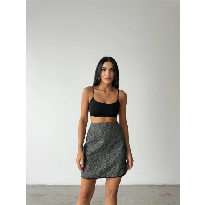 KAŞE KISA ETEK - Siyah