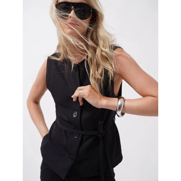 Kuşaklı Dokuma Yelek