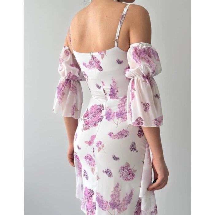 Mugo Fırfırlı Elbise