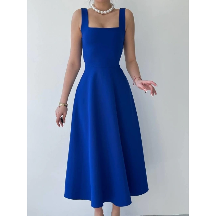 Neapolitan Askılı Elbise