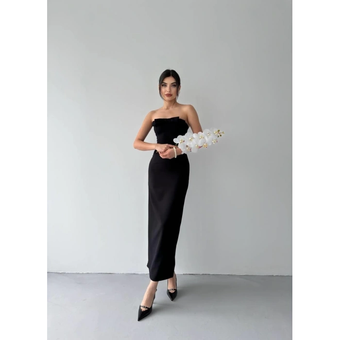 ÖNÜ KURDALELİ KAELM ELBİSE