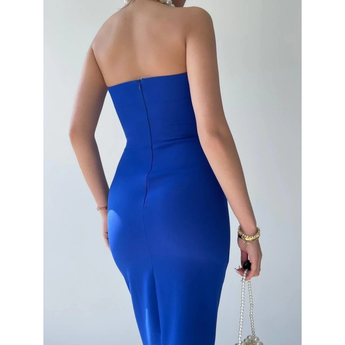 ÖNÜ KURDALELİ KAELM ELBİSE