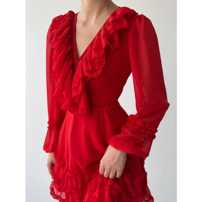 Osıes Fırfırlı Elbise