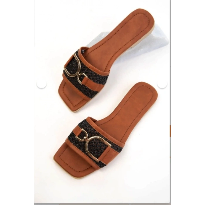 Pıer Siyah Cilt Terlik