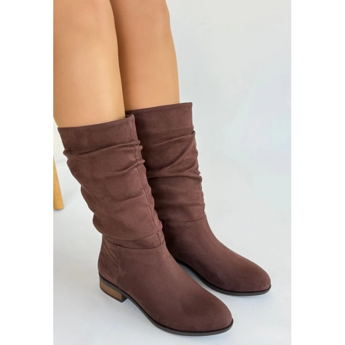 Plod Kahverengi Süet Çizme
