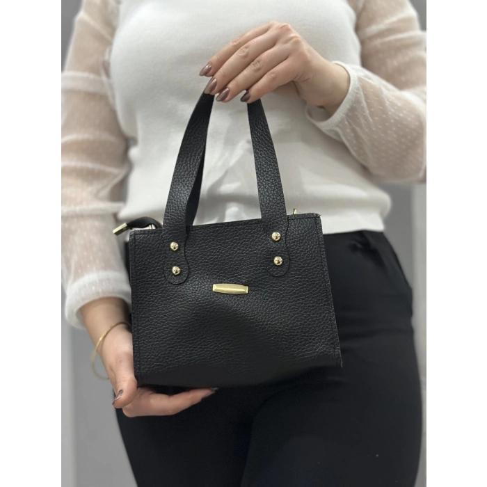 Siyah cilt limoe çanta